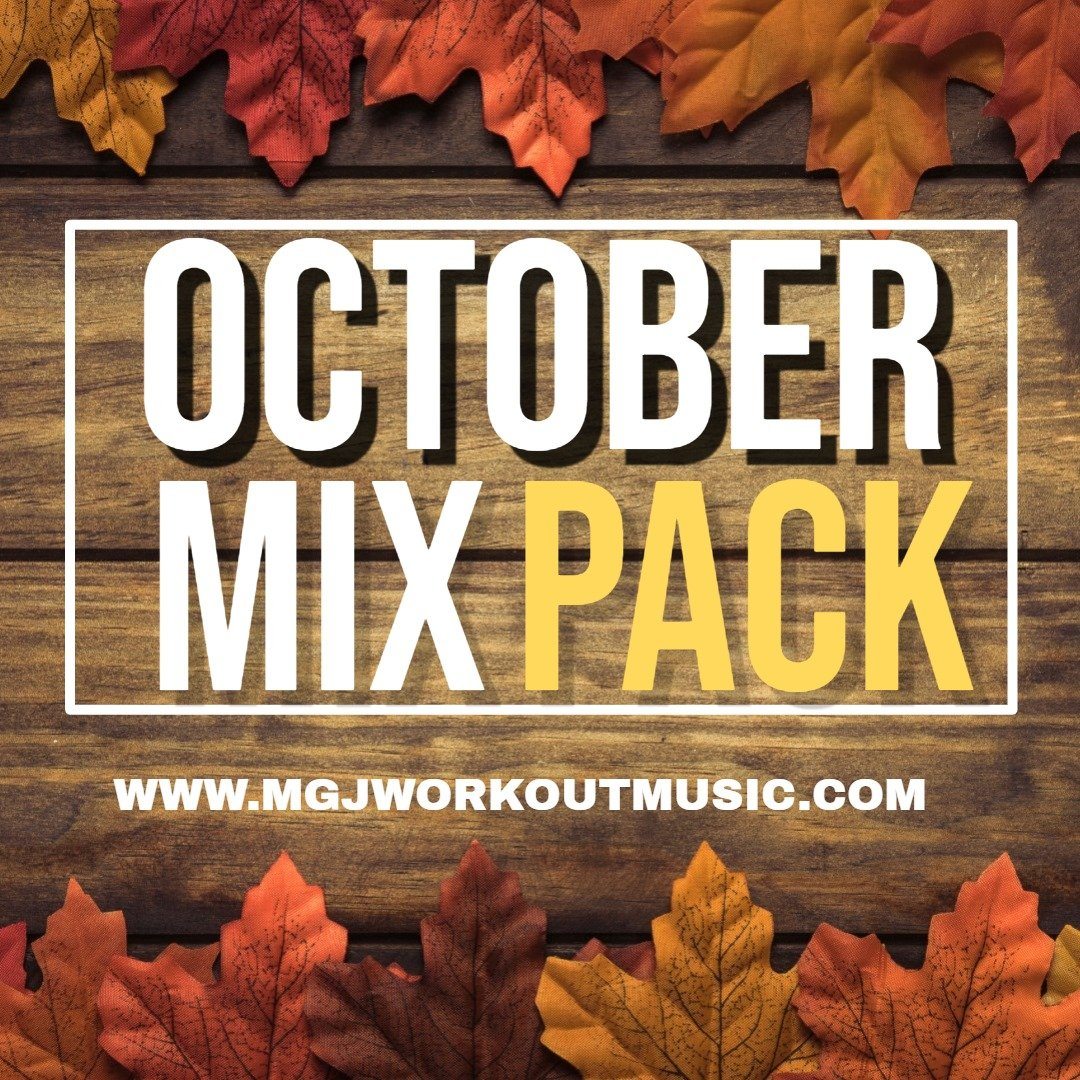 MGJ Workout Music - October Mix Pack 2019