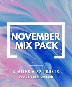 MGJ Workout Music - November Mix Pack 2019