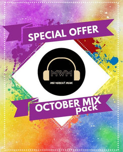 MGJ Workout Music - October Mix Pack