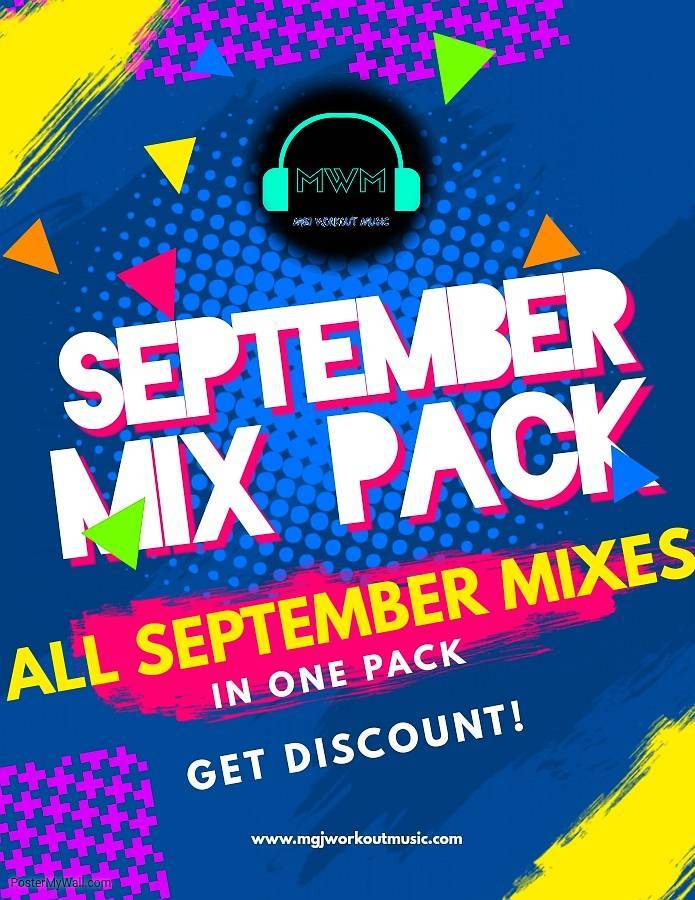MGJ Workout Music - September Mix Pack